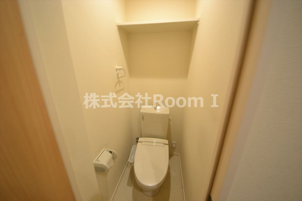トイレ　ゆったりとした空間のトイレです