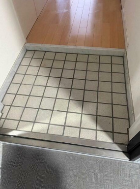 玄関　毎日通る玄関はこちらです
