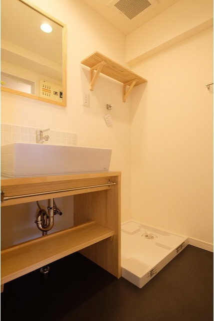 洗面設備　別のお部屋の写真です