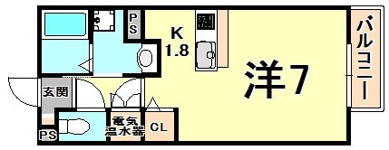 メゾン・クレールの間取り写真
