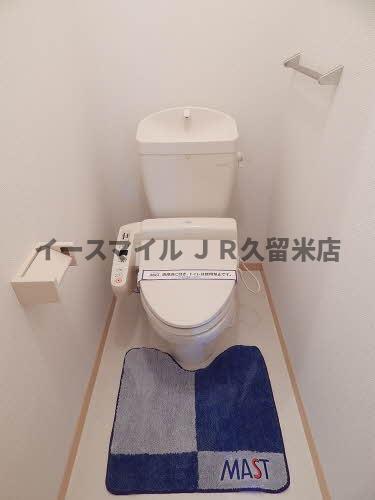 トイレ　ゆったりとした空間のトイレです