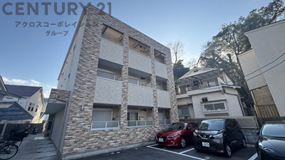 建物外観　オートロック、防犯カメラ付きで安心です！