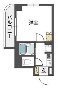 カーサパスコロの間取り写真