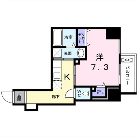 都営新宿線 西大島駅 徒歩4分 11階建 築11年の間取り写真