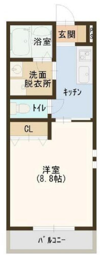 ハートフル南が丘の間取り写真