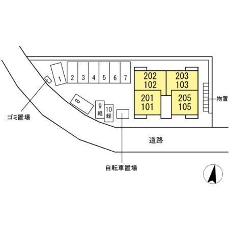 ＪＲ山陰本線 乃木駅 徒歩12分 2階建 築19年のその他写真