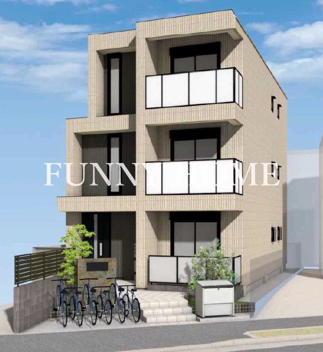 建物外観　完成イメージパースです。現況優先です。