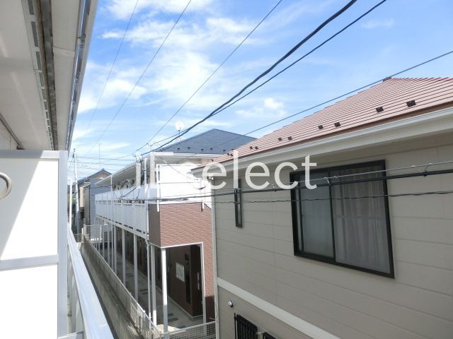眺望　住宅街に立地しております。