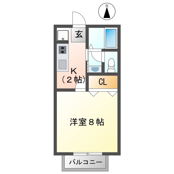 サン・ｆｒｉｅｎｄｓ赤塚の間取り