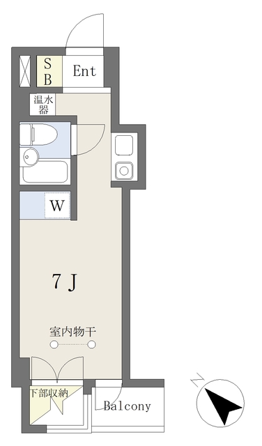 プラティーク北千束グランの間取り