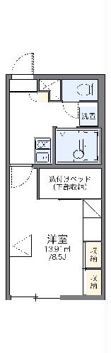 レオパレスポラリスの間取り