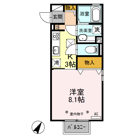 エルヴィータの間取り