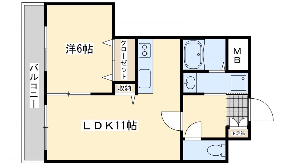 アヴァンセ学術都市の間取り