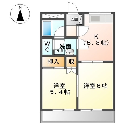 サンロアールの間取り