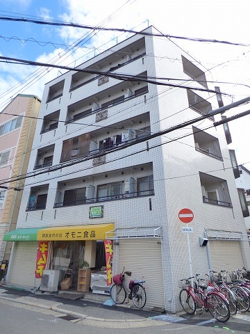 大阪市阿倍野区天王寺町南のマンションの建物外観