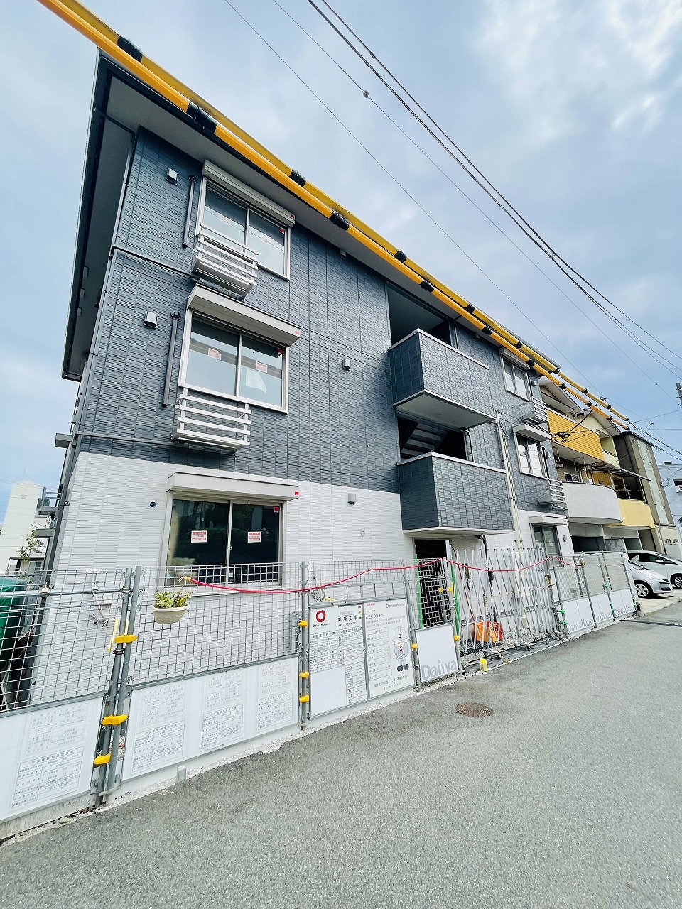 神戸市長田区片山町のアパートの建物外観