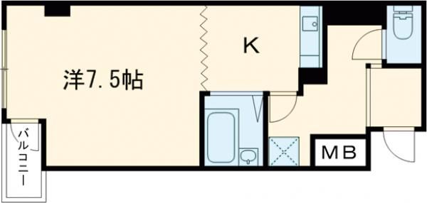 オアシス門司港の間取り