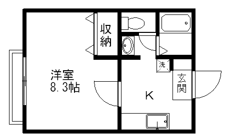 メゾンド・ティーグルA_間取り_0