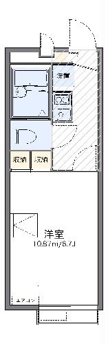 レオパレスＫ＆Ｈの間取り