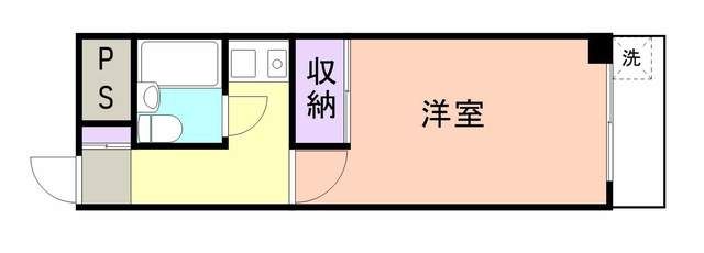 和歌山市三木町堀詰のマンションの間取り