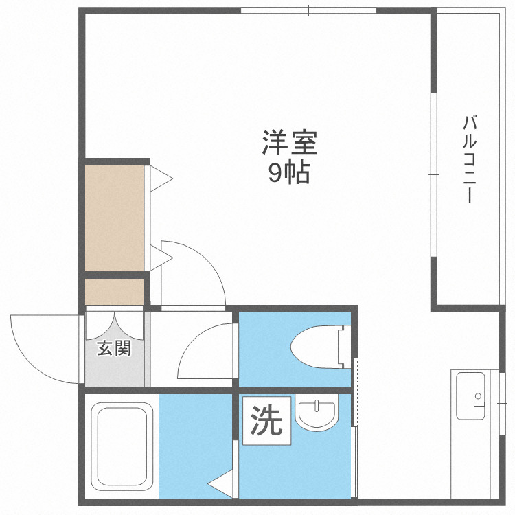 Aレガート和白Iの間取り