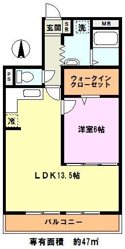 ドミール遠山の間取り