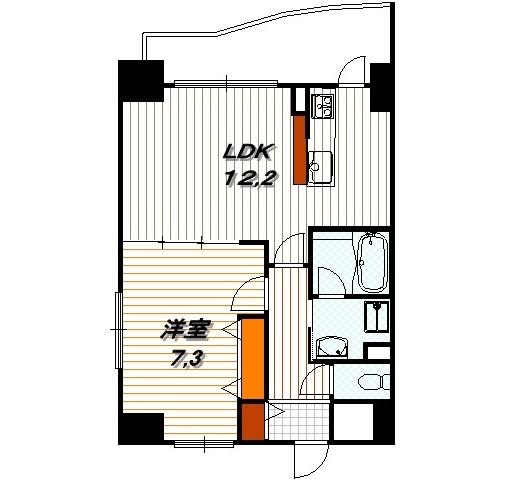 綾小路パレスの間取り