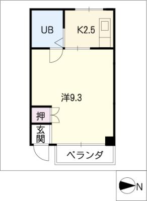 マンション小森の間取り