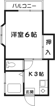 エクセル厚木Aの間取り