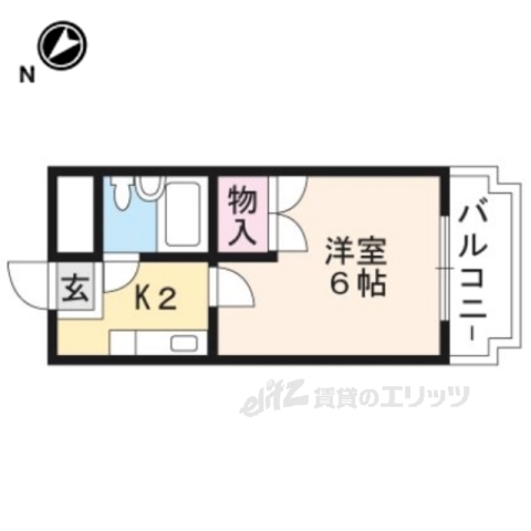 草津市平井のマンションの間取り