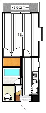 ハイツ河原町の間取り