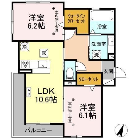 プール リアンの間取り