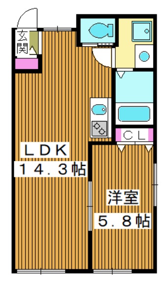 ベェレハーモニー東武練馬の間取り