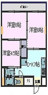 橿原市葛本町のマンションの間取り