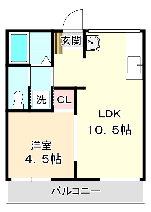 エルカストの間取り