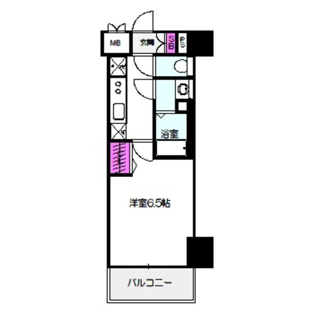 プレサンス桜ノ宮イーサリアルの間取り