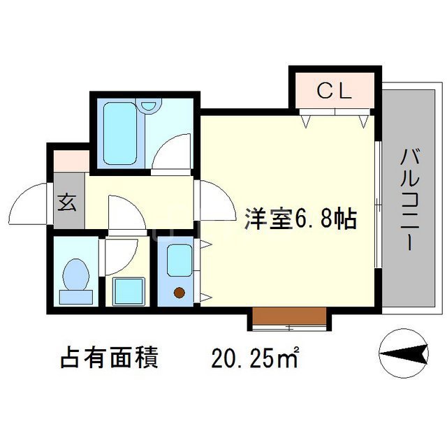 聖護院谷口マンションの間取り