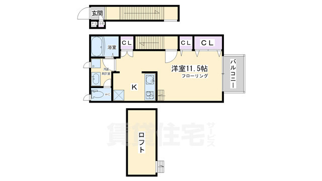 フレディ一条の間取り