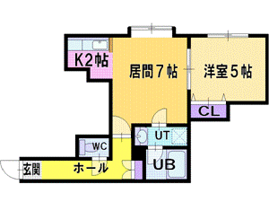 レアルコンシェルトーMの間取り