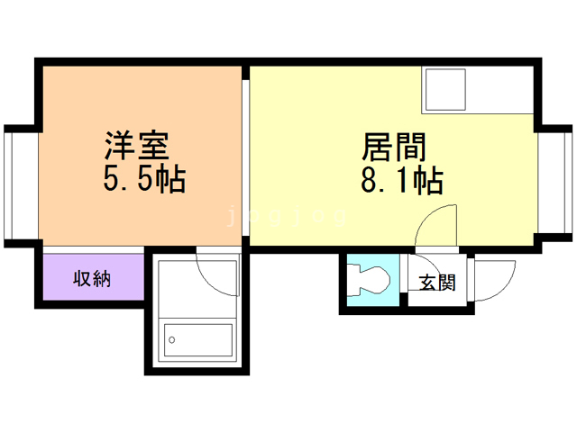 第２６森宅建マンションの間取り