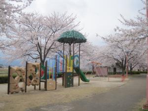 【コンフォーティア　ウェストの公園】