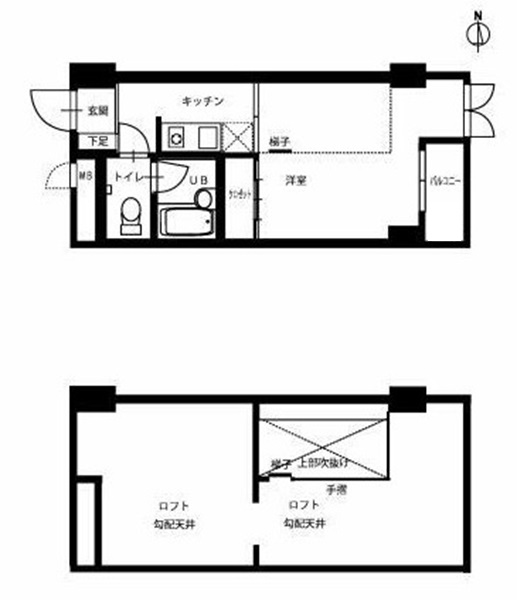 世田谷区世田谷のマンションの間取り