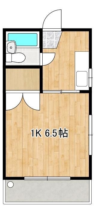 熊本市中央区大江のマンションの間取り