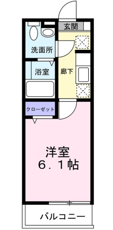 ハウズライフ厚木二番館の間取り