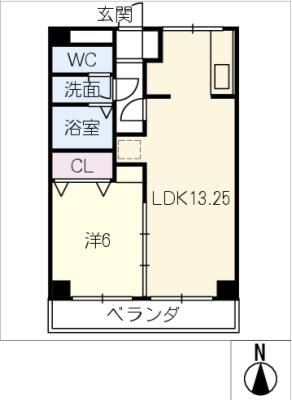 エスペランサみずのの間取り