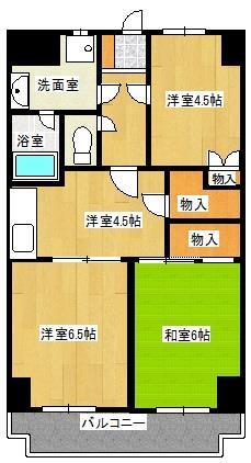 ロイヤルクレストの間取り