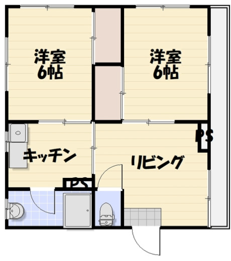 千葉県市原市有秋台西２（マンション）の賃貸物件の間取り