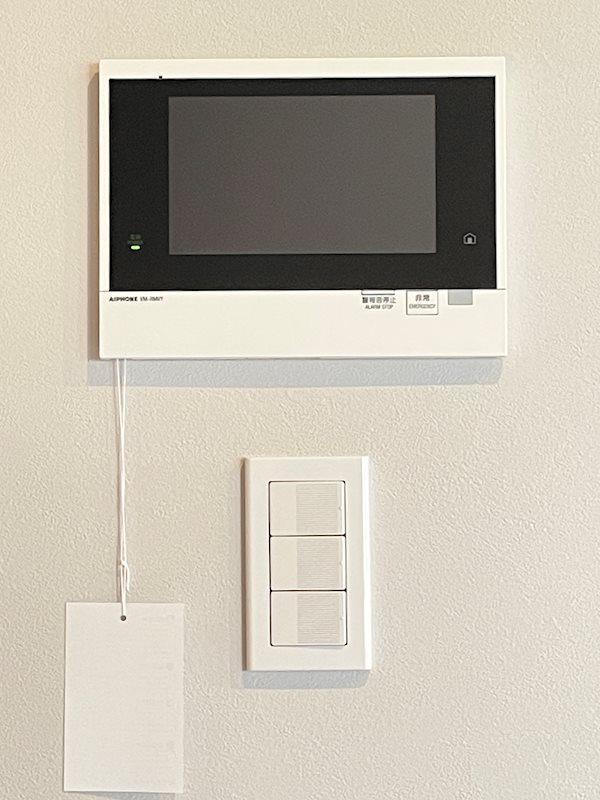 セキュリティ　来客時も安心のモニターホン