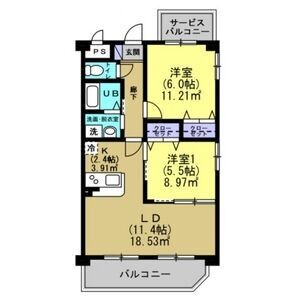 Hanaleiの間取り