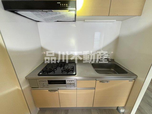 キッチン　コンパクトなキッチンで掃除もラクラク